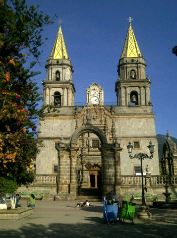Templo de La Virgen del Rosario de Talpa de Allende, Jalisco.